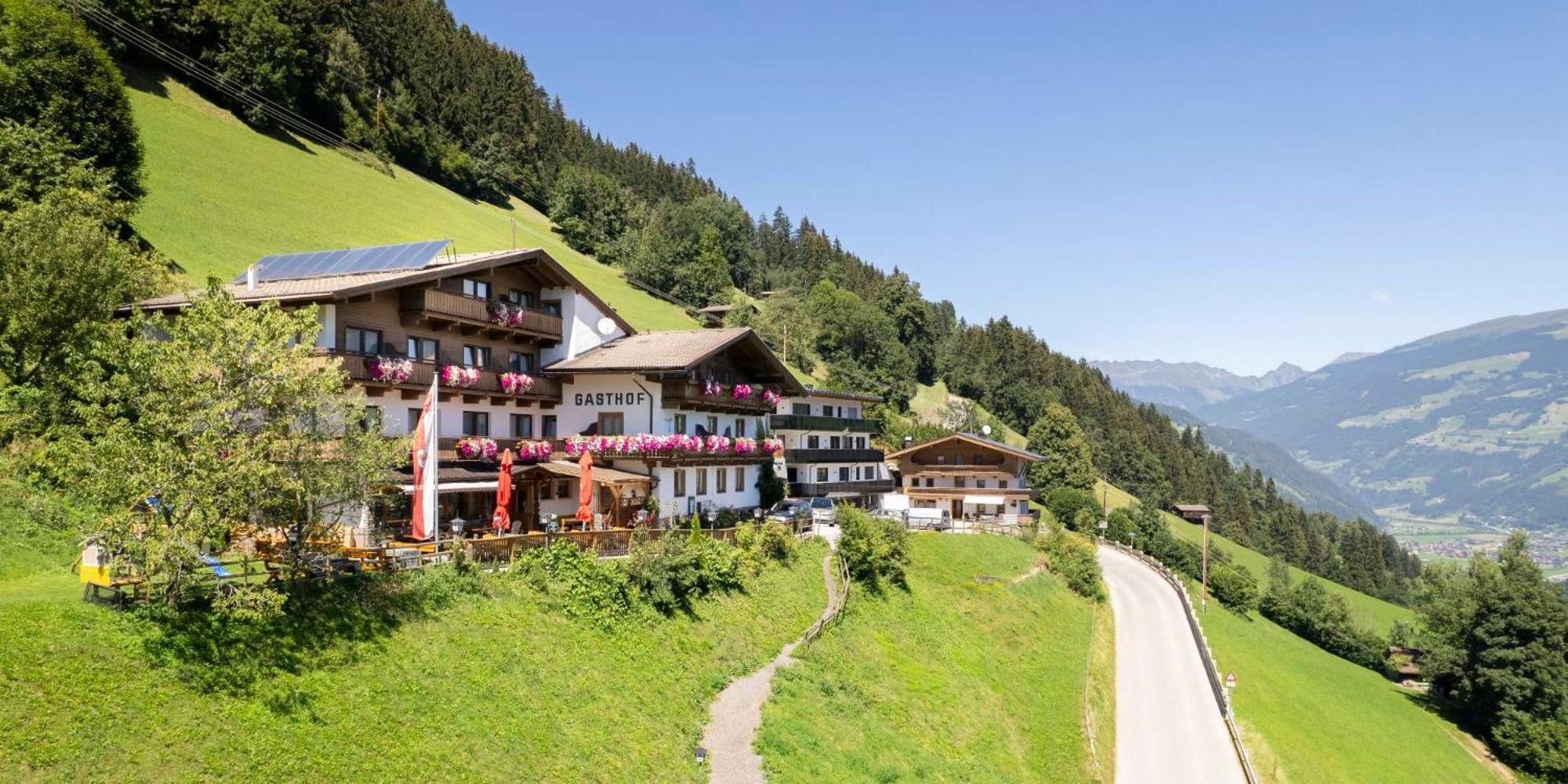 Gasthof Pension Berghof ฮิพพาค ภายนอก รูปภาพ